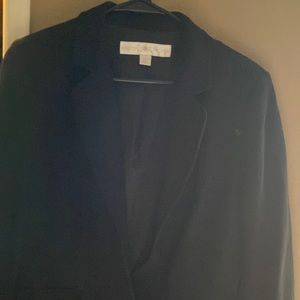 Black blazer super thick